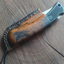 Etui cuir moul&eacute; pour Buck 110