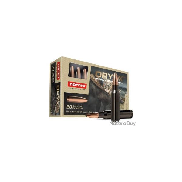 Munitions NORMA cal.308win oryx silencer 165gr 10.7g par 60