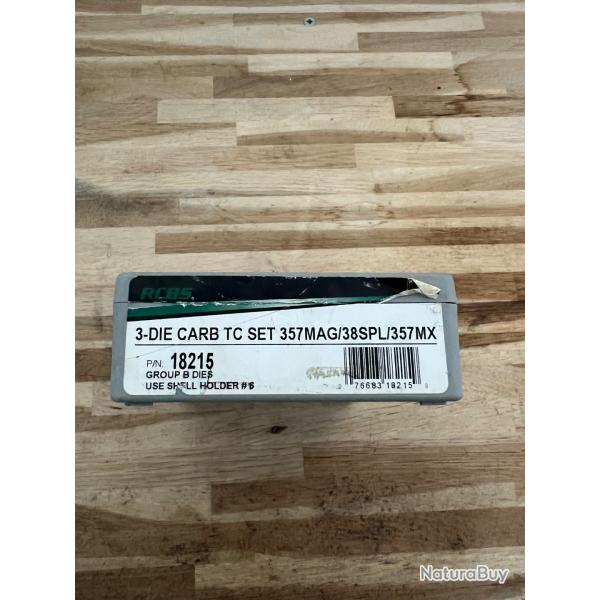 Outils carbure RCBS 38sp/357mag