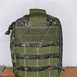 Sac utilitaire tactique type Digital Flora EMR Poche MOLLE multifonction EDC