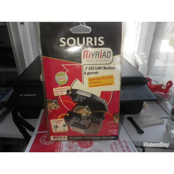 BOITE A GARNIR POUR SOURIS