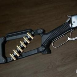 Crosse abs pour rossi 92, citadel levtac, puma avec support munitions 44 mag