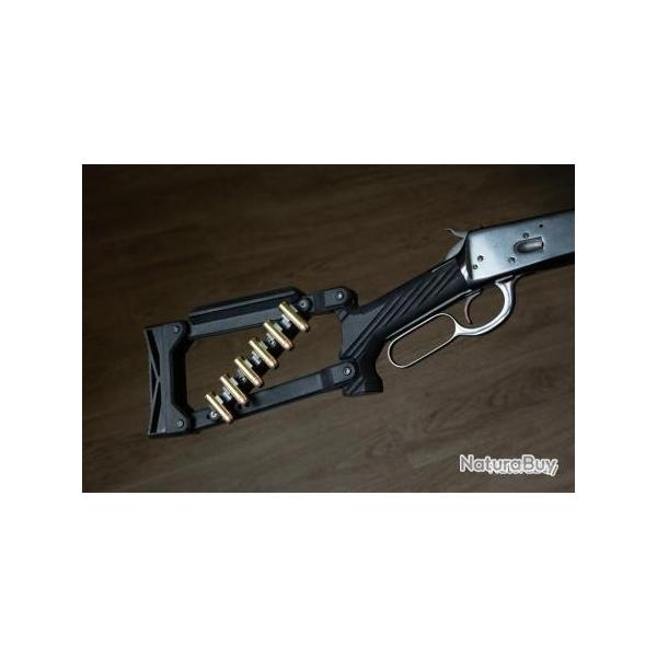Crosse abs pour rossi 92, citadel levtac, puma avec support munitions 44 mag