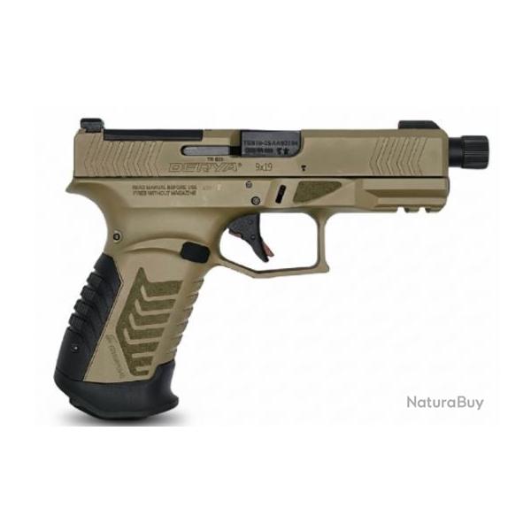 Pistolet DERYA DY9 cal.9mm FDE  Optic ready Filet�