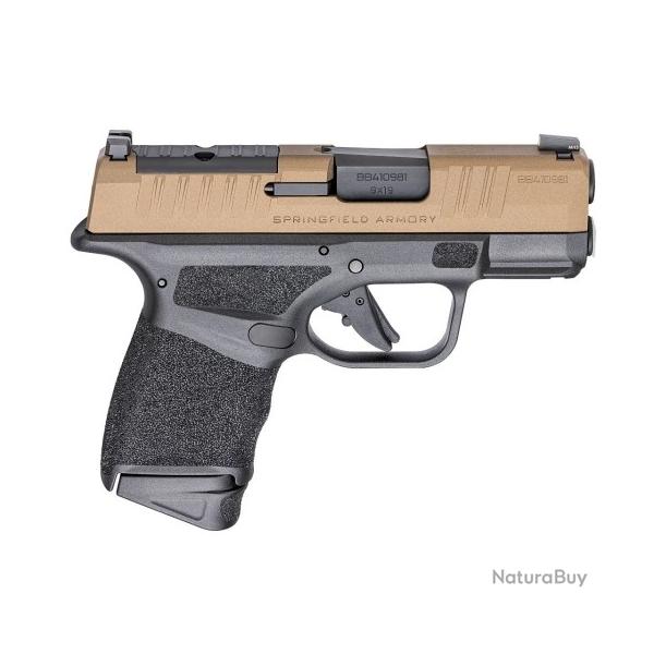 Pistolet SPRINGFIELD ARMORY hellcat osp cal.9mm BURNT BRONZE canon 3"