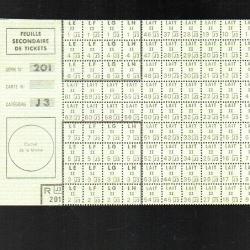wwII, tickets de rationnement j3 lait