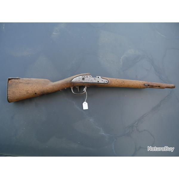 Bois et platine de fusil 1777 Manuf de St Etienne SC pour restauration ou pour pi�ces