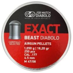 Plombs JSB Exact Jumbo Beast 4.52 mm 16.2 grain