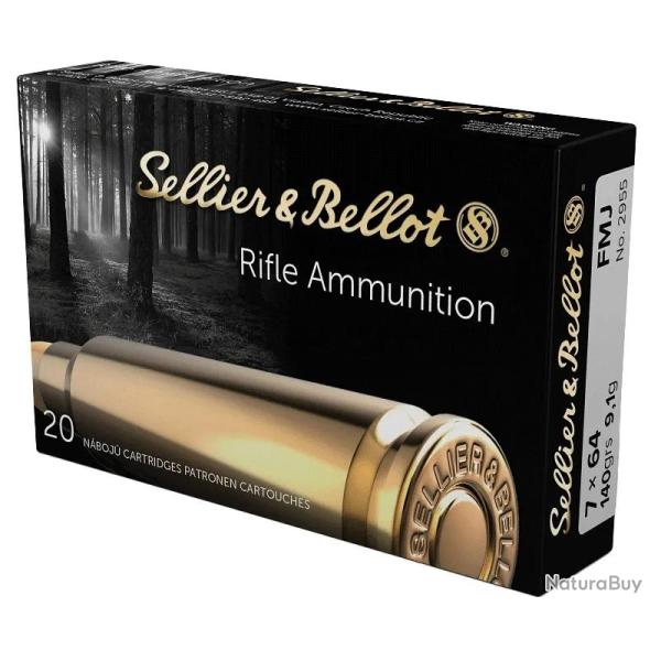 Balles Sellier & Bellot FMJ 7x64