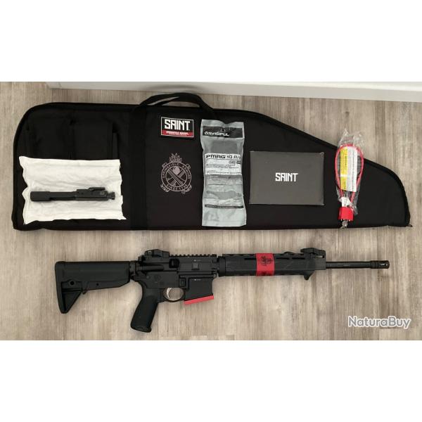 AR-15 Springfield Armory Saint - calibre 5,56 - �tat impeccable avec accessoires
