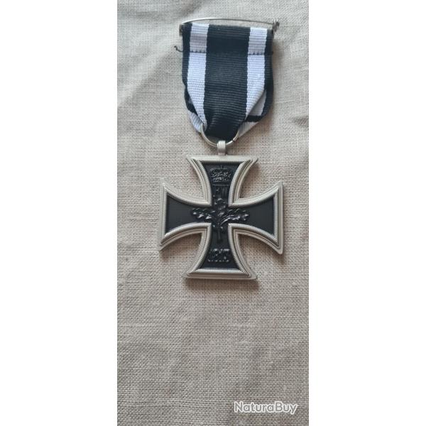 Croix de fer avec son ruban  WW1 (1112)