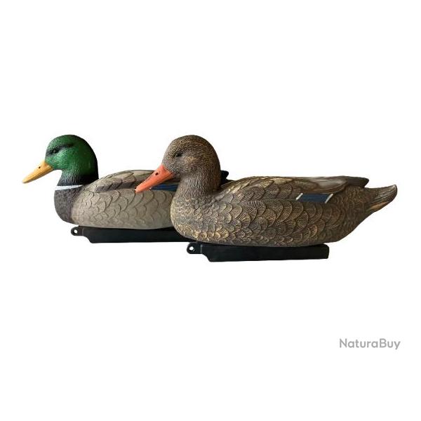 Duck Hunter Formes de Colvert Ultra Magnum 50 cm Insubmersibles - Lot de 6 (3 m�les + 3 femelles)