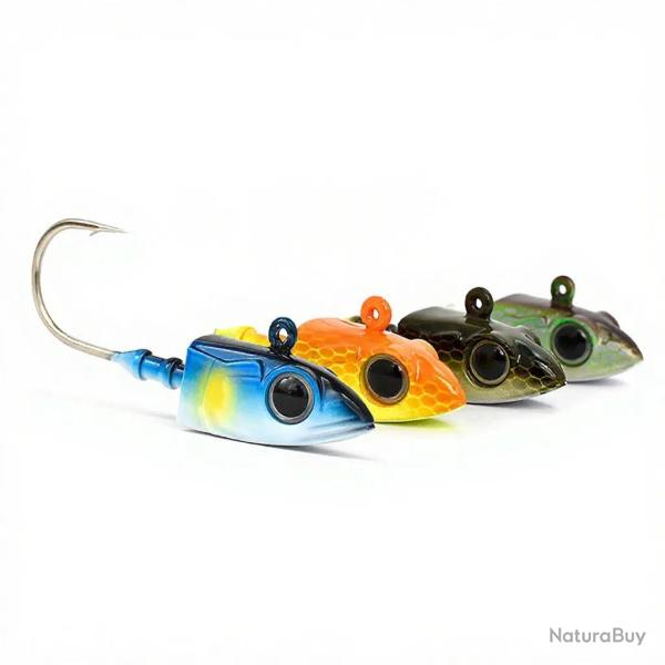 T�te plomb�e XORUS Ultimate eel evo Orange chart 14g H3/0