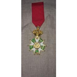 Ordre de la l&eacute;gion d'honneur or , chevalier Napol&eacute;on ( 2 )
