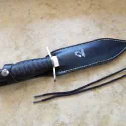 marquage couteau "VOLANT"dague para commando de chasse guerre Alg&eacute;rie achat foyer ou armurerie 2