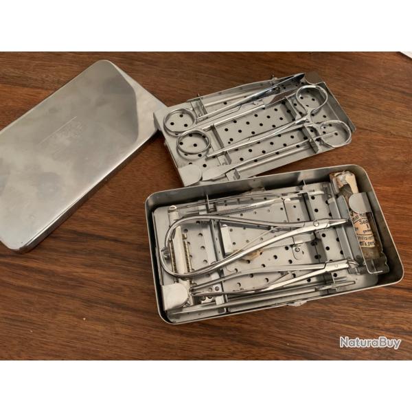 Coffret instruments m�dicaux MARTIN