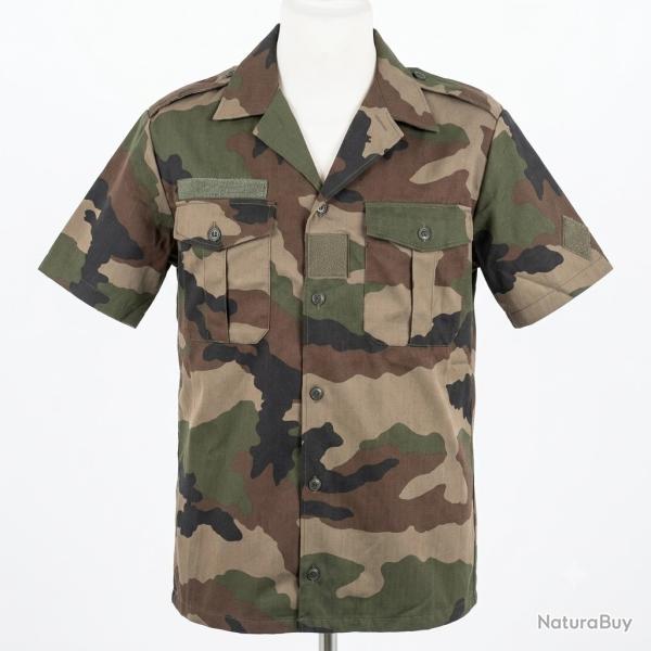 Chemise manche courte centre europe arm�e fran�aise taille 39/40 militaires Taille civile m�dium
