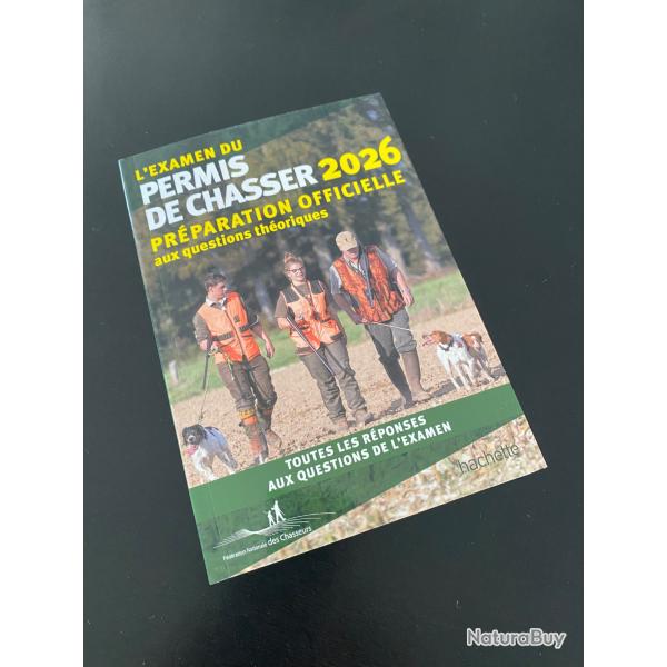 Livre ��L'examens du permis de chasser 2026��
