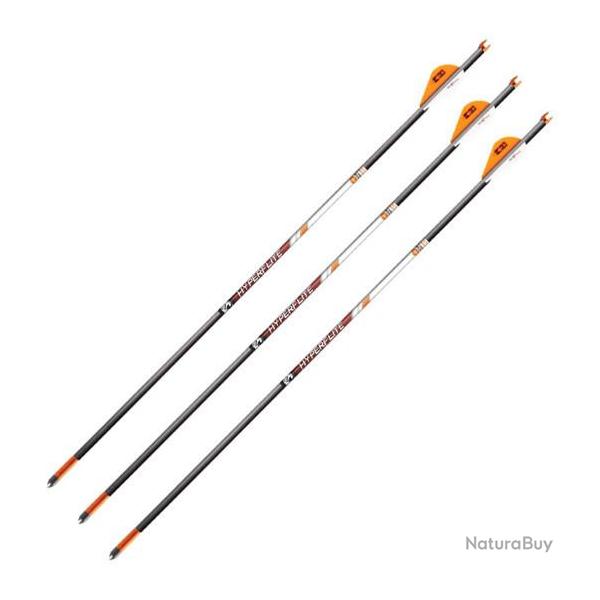 3 Fl�ches HyperFlite en carbone pour Barnett Hyper 22 pouces
