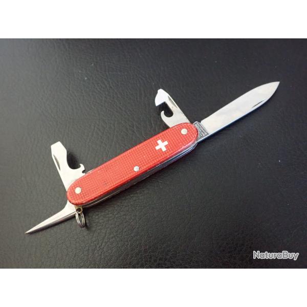COUTEAU rouge DE DOTATION Soldat de l'Arm�e Suisse - Id�e cadeau