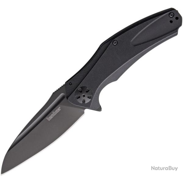Couteau Kershaw Natrix XL Sub-Frame Lock Lame Acier 8Cr13MoV Manche G10 Noir KS7008BLK