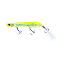 Poisson Nageur Yo Zuri 3D Pencil Popper 110 11cm 15g Surface Chartreuse Silver (PCLS)
