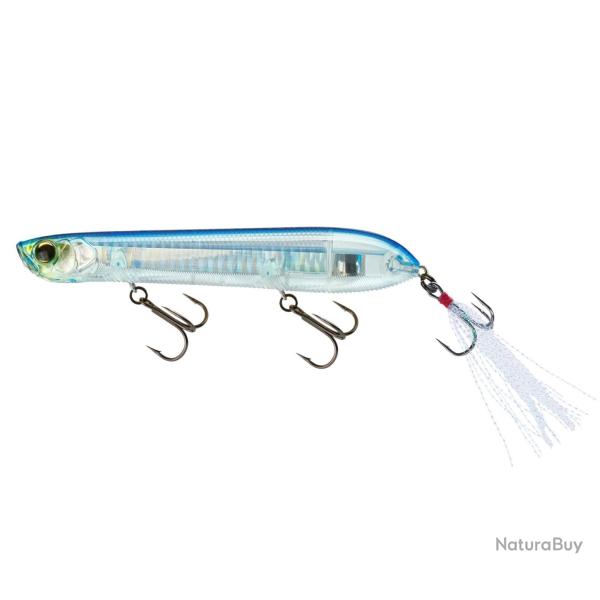 Poisson Nageur Yo Zuri 3D Pencil Popper 110 11cm 15g Surface Silver Blue (PSB)