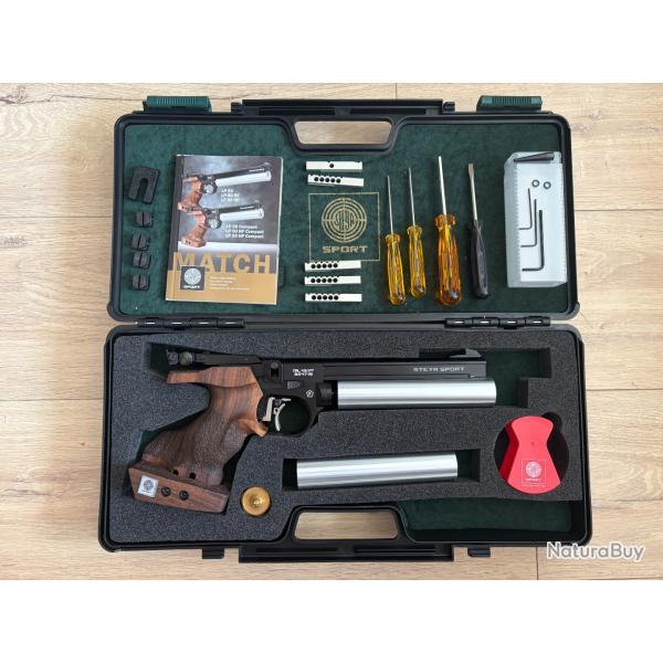 Pistolet Steyr LP50 RF Compact M (�tat Neuf / 500 plombs tir�s !) + �norme Lot d'Accessoires