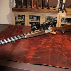 Artisanal Ferlach mixte calibre 12/70 et 7x65R avec Schmidt & Bender Zenith1.5-6x42