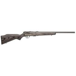 Carabine Savage 93R17 Lamellee collee Canon lourd inox - Cal. 17 HMR