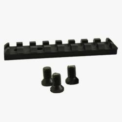 Rail picatinny noir pour Ruger Mark