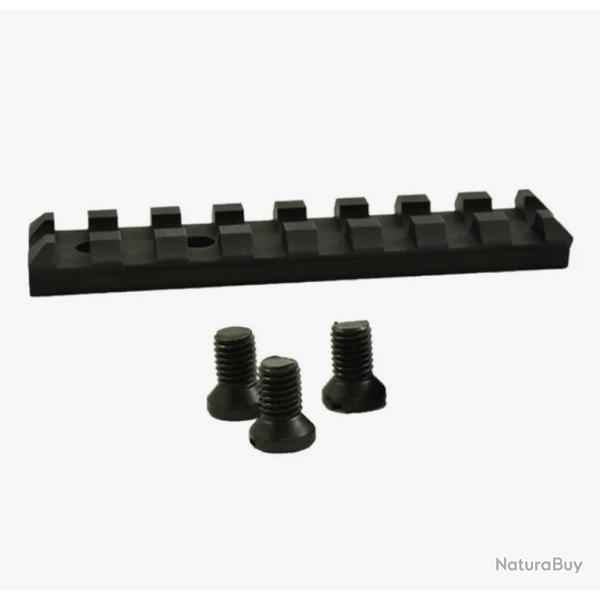 Rail picatinny noir pour Ruger Mark