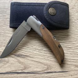 Couteau corse pliant avec etui