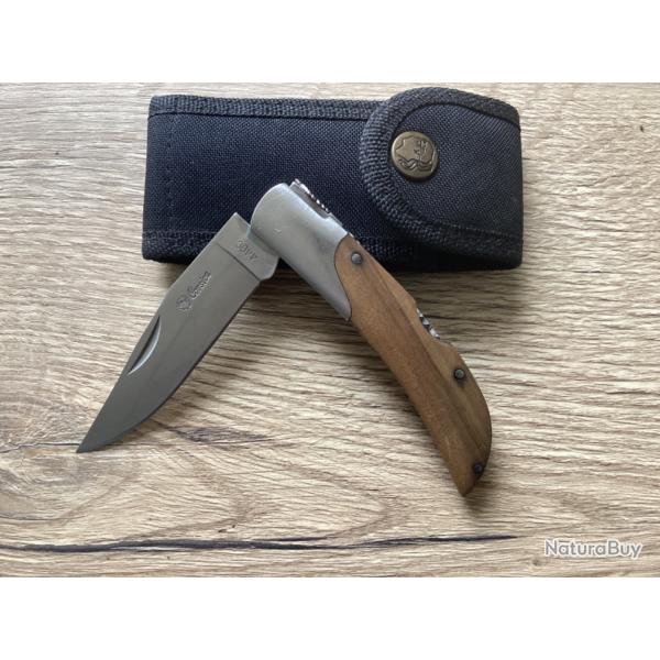 Couteau corse pliant avec etui