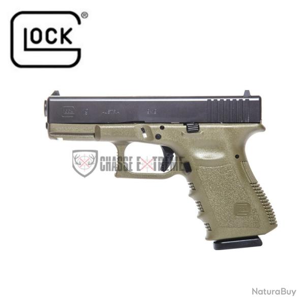 Pistolet GLOCK 19 Cal 9x19mm Vert Od