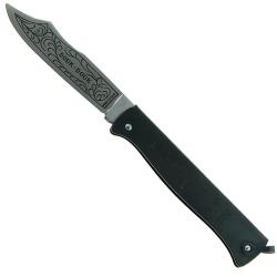 Douk-douk 200mm Noir lame CARBONE FORGE