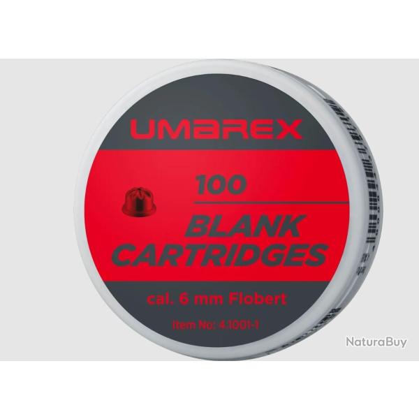 Cartouches 6mm flobert a blanc x100