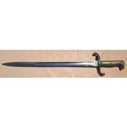 B4) Ba&iuml;onnette W.R.KIRSCHBAUM SOLINGEN prussienne Mle 1871 r&eacute;giment&eacute;e