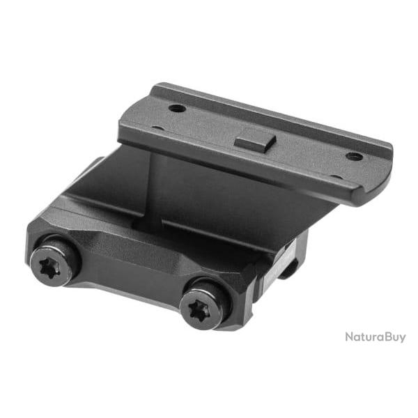 GLx Lower 1/3 Cowitness Micro Dot Riser Mount with .125" Spacer - PA-GLX-RM-L13-S - Schwarz - R�f: 1