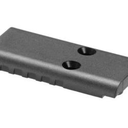 Abdeckplatte MOS 01 Kunststoff 9mm G35 - 70032 - Schwarz - R&eacute;f: 12740506000 - KBoutique