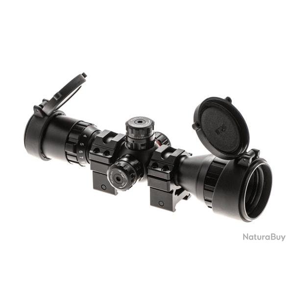 3-9x32 1" BugBuster Scope AO RGB Mil-dot With QD Rings - SCP-M392AOLWQ - R�f: 12009806000 - KBoutiqu