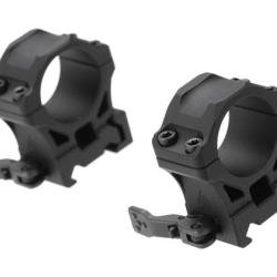 Accu-Sync QR 25.4mm Medium Profile Rings - AQR115 - Schwarz - R&eacute;f: 11344206000 - KBoutique