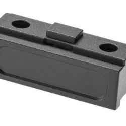 SLx Flip-To-Side Magnifier Mount 1.93" Riser - 2 Bolt Interface - PA-SLX-FTSM-1.93R - Schwarz - R&eacute;f: