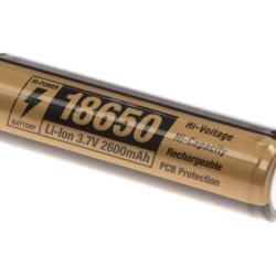 18650 Battery 3.7V 2600mAh - R&eacute;f: 11002850300 - KBoutique
