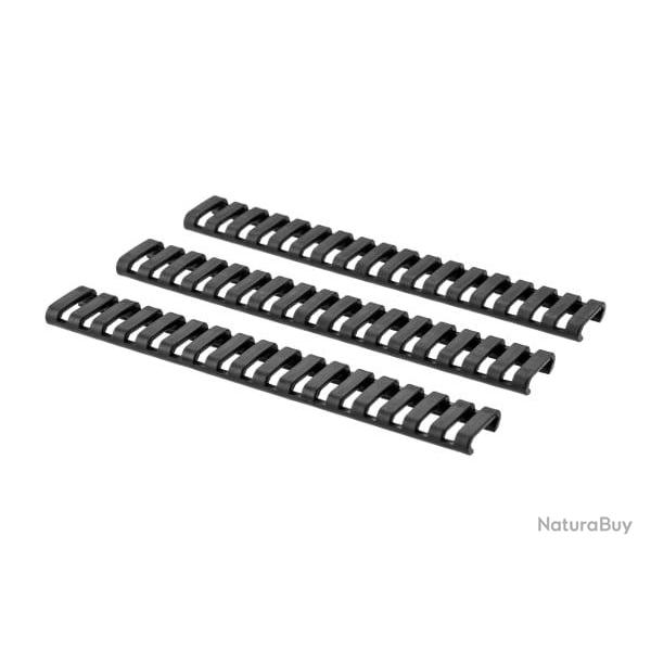 18 Slot LowPro Ladder Rail Cover - 3 pcs - 4373-3PK-BK-(B) - R�f: 11370506000 - KBoutique