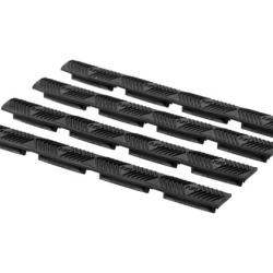 Wedgelok M-LOK Rail Cover - 4 pcs - 4332-4PK-BK-(B) - R&eacute;f: 11370606000 - KBoutique