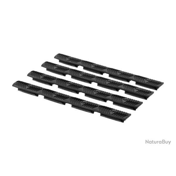 Wedgelok M-LOK Rail Cover - 4 pcs - 4332-4PK-BK-(B) - R�f: 11370606000 - KBoutique