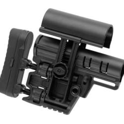 Mil Spec Modular Precision Stock - DLG-011 - Schwarz - R&eacute;f: 12161306000 - KBoutique