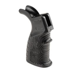 AR-15 Beavertail Rubberized Grip - DLG-123 - Black/Red - R&eacute;f: 12159806000 - KBoutique