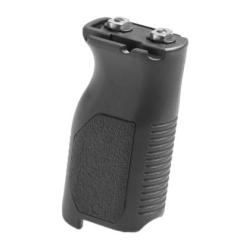 Angled Vertical M-LOK Grip with Cable Management Long - SI-AR-CMAG-L-BK - R&eacute;f: 11363206000 - KBoutiq